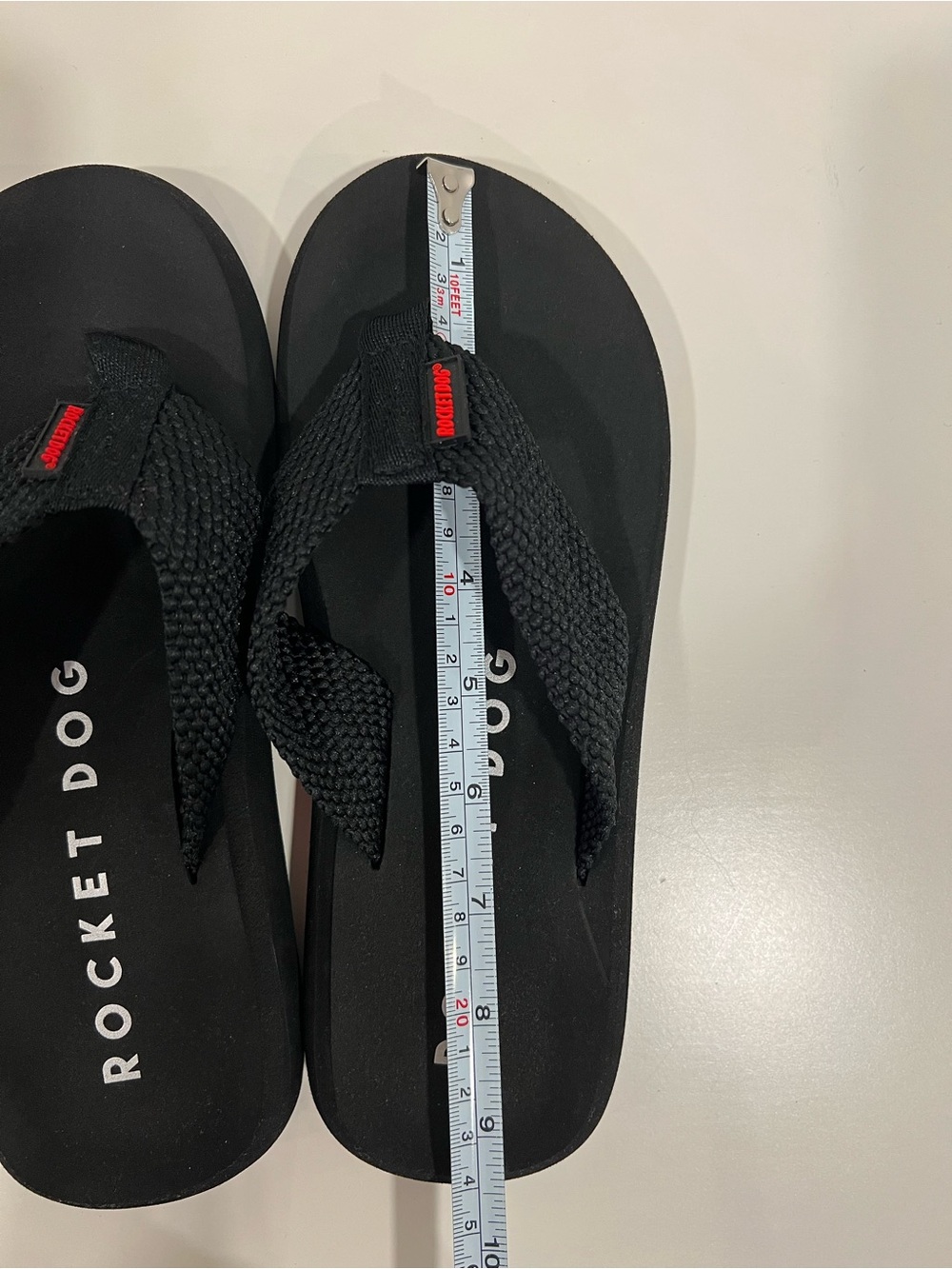 Rocket Dog Women's Sunset Flip Flop Sandals Black 7 M US NEW - Picture 8 of 8